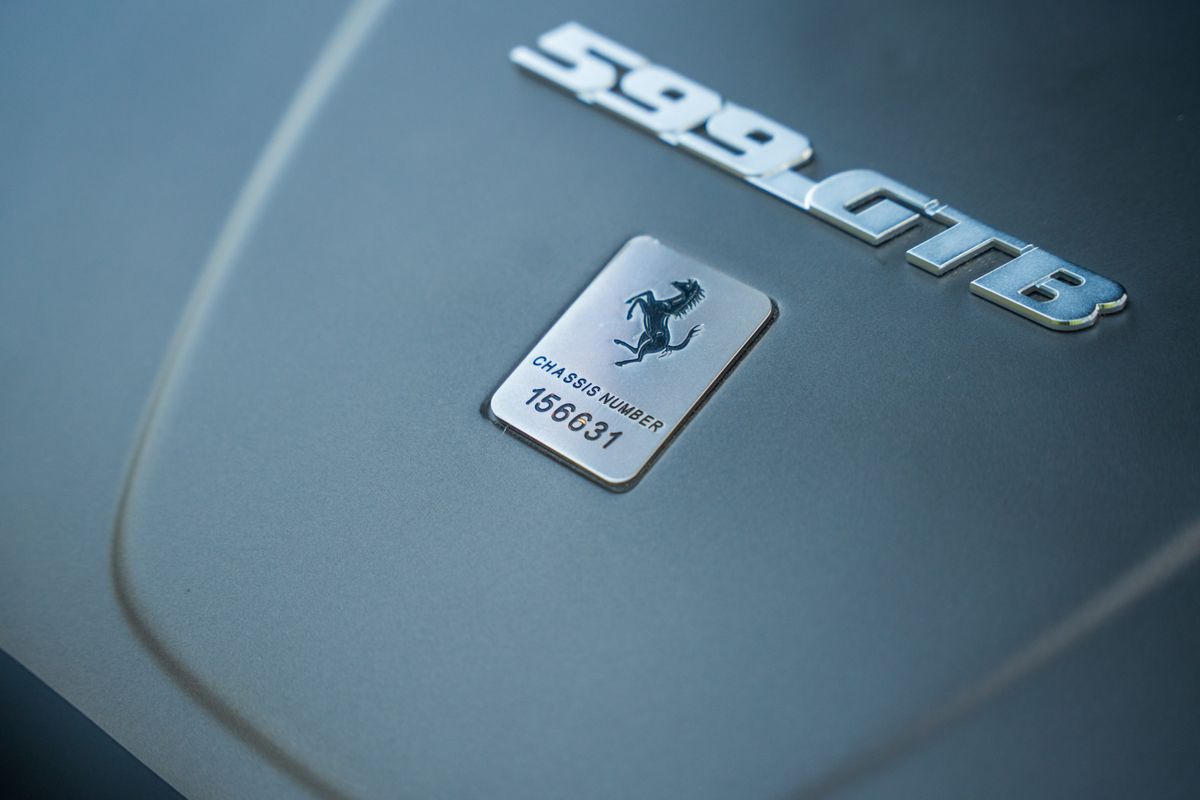 2007 Ferrari 599 GTB Fiorano 6 Speed Manual
