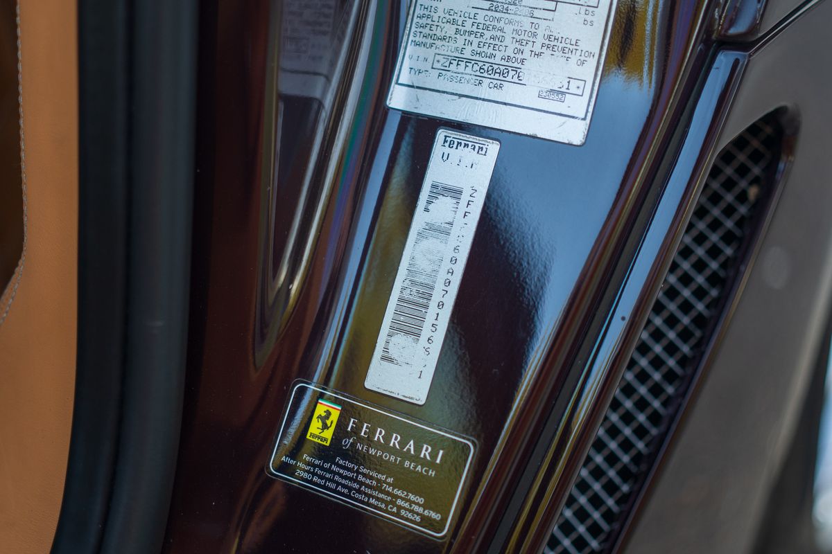 2007 Ferrari 599 GTB Fiorano 6 Speed Manual
